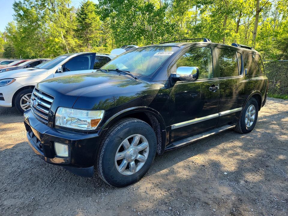 2005 Infiniti Qx56 მანქანა იყიდება აუქციონზე, vin: 5N3AA08C85N801269, აუქციონის ნომერი: 55887236