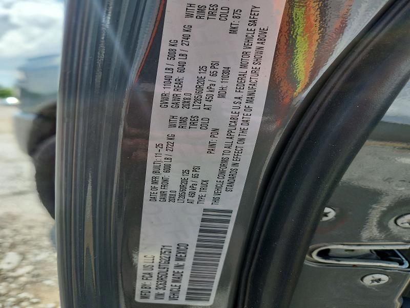 2026 Ram 2500 მანქანა იყიდება აუქციონზე, vin: 3C63R5DL9TG227571, აუქციონის ნომერი: 57739886