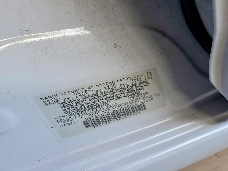 Продажа на аукционе авто 2024 Nissan Versa, vin: 3N1CN8FV8RL897149, номер лота: 57555266