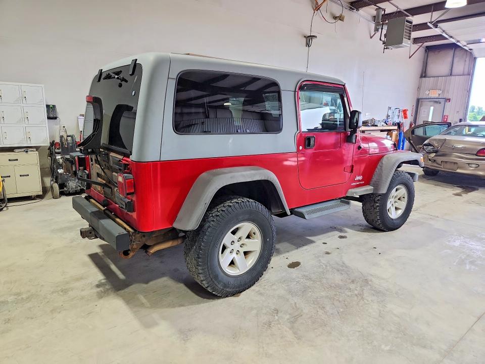 57617686 :رقم المزاد ، 1J4FA44S55P353529 vin ، 2005 Jeep Wrangler / Tj مزاد بيع