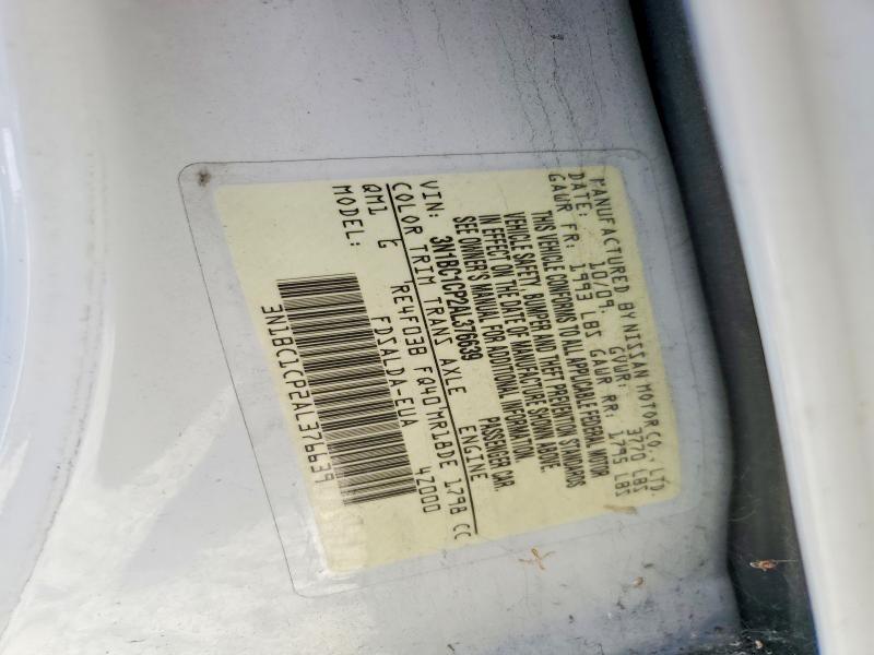 56724406 :رقم المزاد ، 3N1BC1CP2AL376639 vin ، 2010 Nissan Versa مزاد بيع