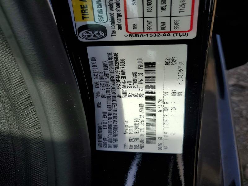 Aukcja sprzedaży 2016 Ford Fiesta, vin: 3FADP4AJ9GM206846, numer aukcji: 73343535