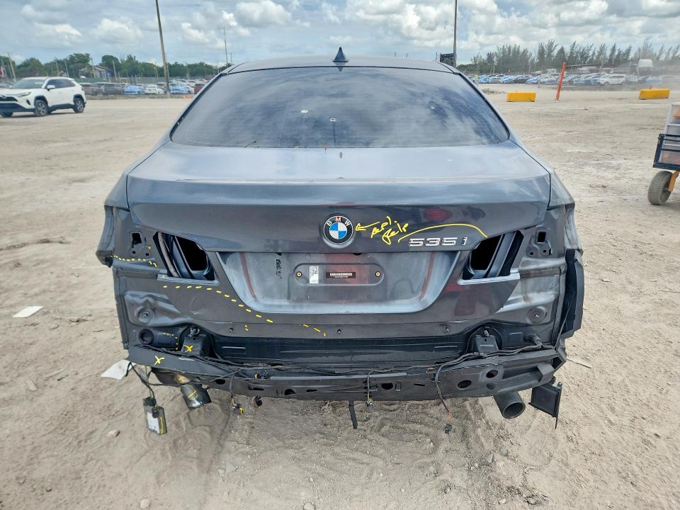 2016 Bmw 535 მანქანა იყიდება აუქციონზე, vin: WBA5B1C58GG131950, აუქციონის ნომერი: 56296236