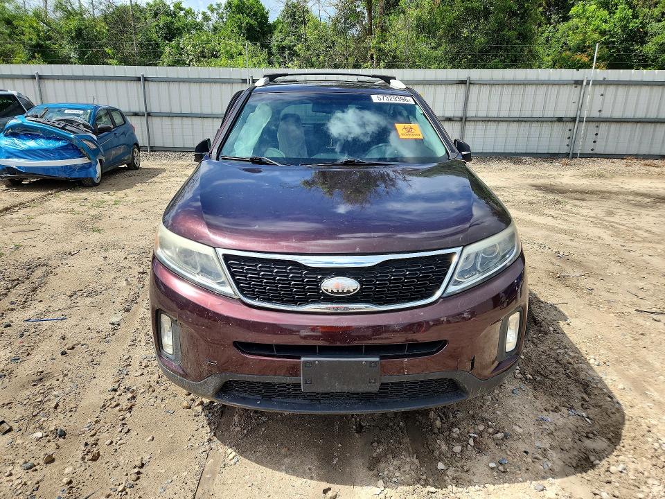 57329396 :رقم المزاد ، 5XYKT3A66EG436163 vin ، 2014 Kia Sorento مزاد بيع