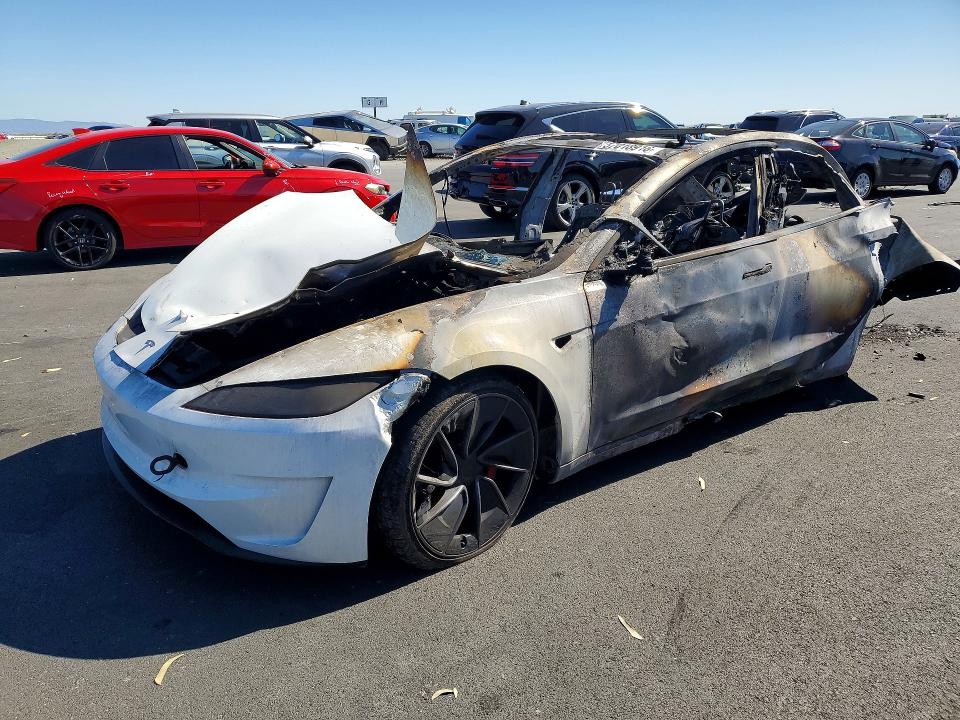 2025 Tesla Model 3 მანქანა იყიდება აუქციონზე, vin: 5YJ3E1ET1SF966501, აუქციონის ნომერი: 57018916