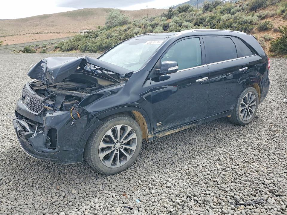 2014 Kia Sorento მანქანა იყიდება აუქციონზე, vin: 5XYKWDA72EG480568, აუქციონის ნომერი: 56635716