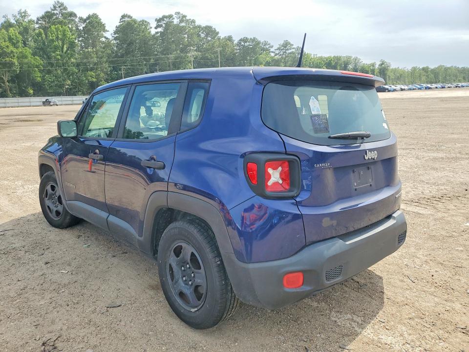 Продажа на аукционе авто 2017 Jeep Renegade, vin: ZACCJAAB4HPF51327, номер лота: 56072276