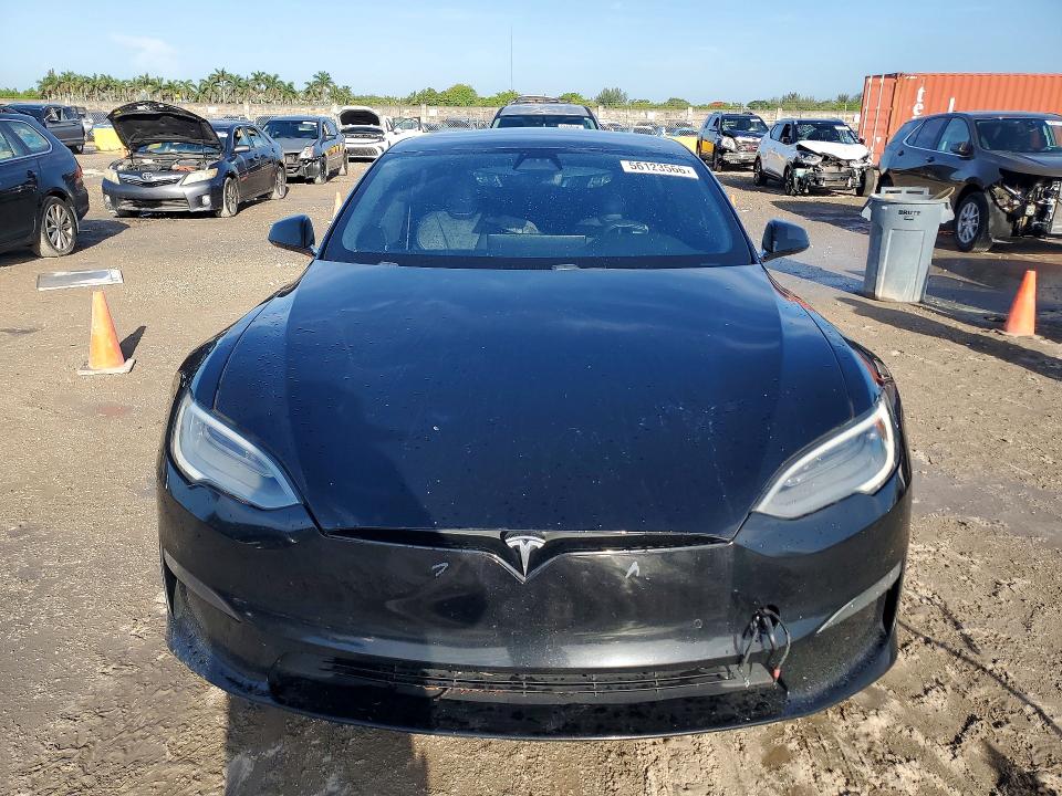 2021 Tesla Model S მანქანა იყიდება აუქციონზე, vin: 5YJSA1E58MF430351, აუქციონის ნომერი: 56123566