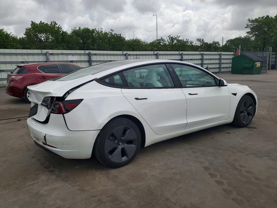 56578196 :رقم المزاد ، 5YJ3E1EA7MF973146 vin ، 2021 Tesla Model 3 مزاد بيع