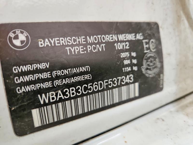 Aukcja sprzedaży 2013 Bmw 328, vin: WBA3B3C56DF537343, numer aukcji: 57680016