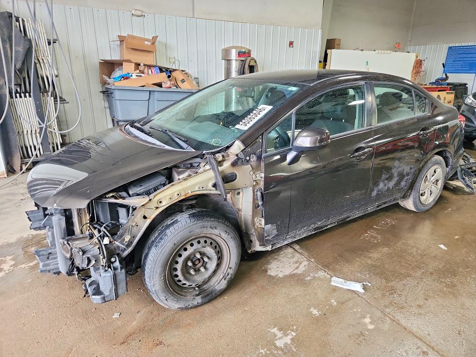 Auction sale of the 2013 Honda Civic, vin: 2HGFB2F55DH589410, lot number: 56865646