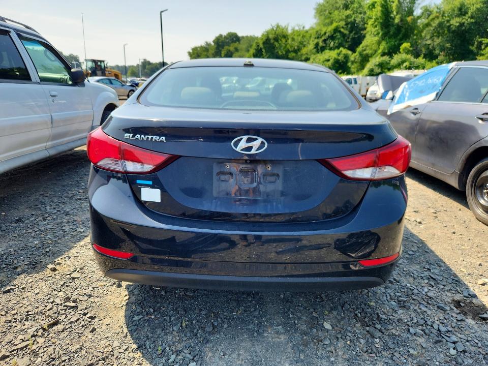 2016 Hyundai Elantra მანქანა იყიდება აუქციონზე, vin: KMHDH4AE4GU587216, აუქციონის ნომერი: 58382176