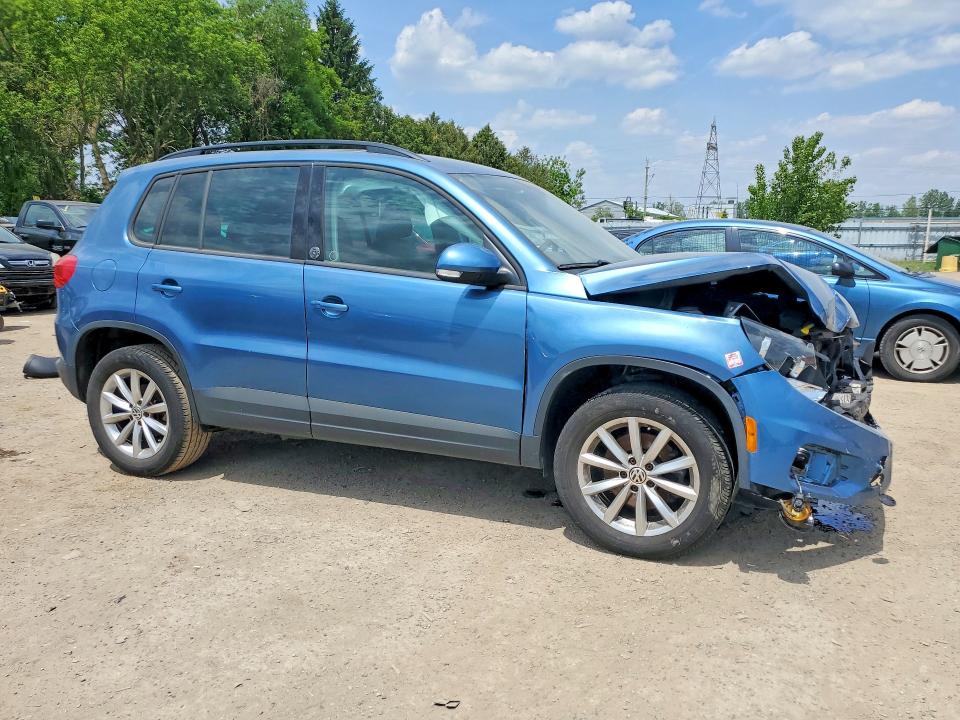 Aukcja sprzedaży 2017 Volkswagen Tiguan, vin: WVGNV7AX1HK028994, numer aukcji: 54724436