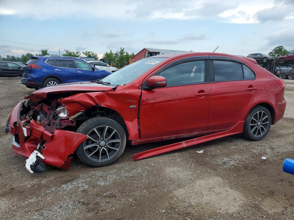 2017 Mitsubishi Lancer მანქანა იყიდება აუქციონზე, vin: JA32X2HU0HU604447, აუქციონის ნომერი: 58698146