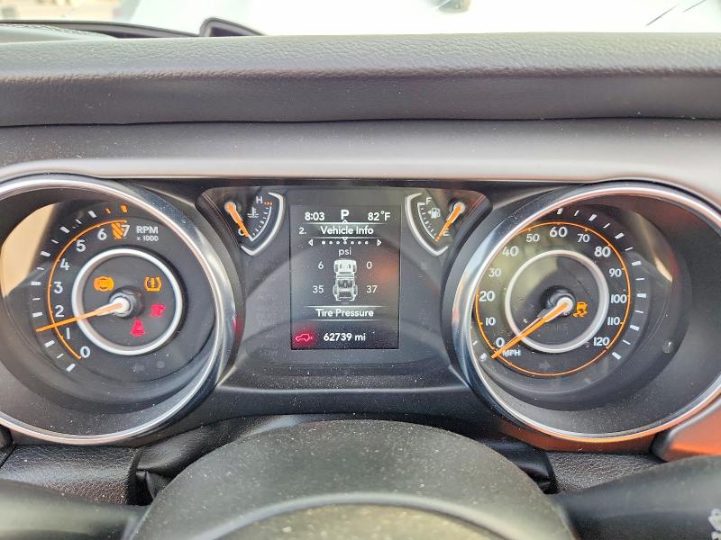 85447395 :رقم المزاد ، 1C4HJXDG3NW165206 vin ، 2022 Jeep Wrangler Unlimited مزاد بيع