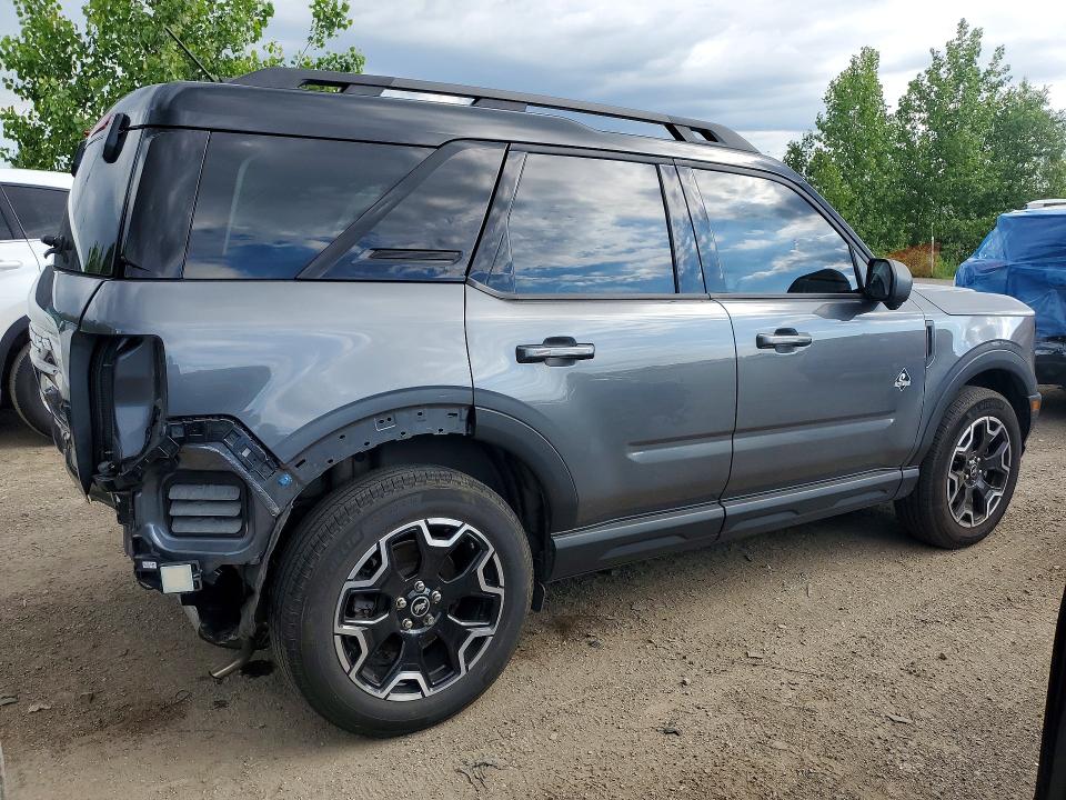 57575736 :رقم المزاد ، 3FMCR9CN4SRE11723 vin ، 2025 Ford Bronco Sport مزاد بيع
