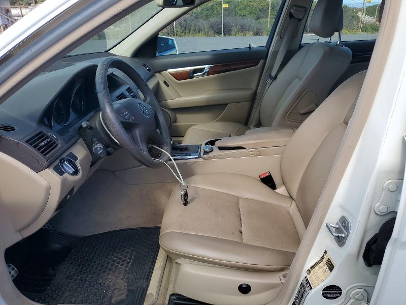 2011 Mercedes-benz C მანქანა იყიდება აუქციონზე, vin: WDDGF5EB1BA510848, აუქციონის ნომერი: 56857946