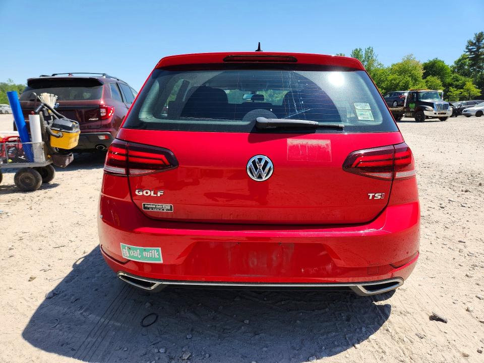 Продажа на аукционе авто 2018 Volkswagen Golf, vin: 3VWG17AU6JM251350, номер лота: 55611456