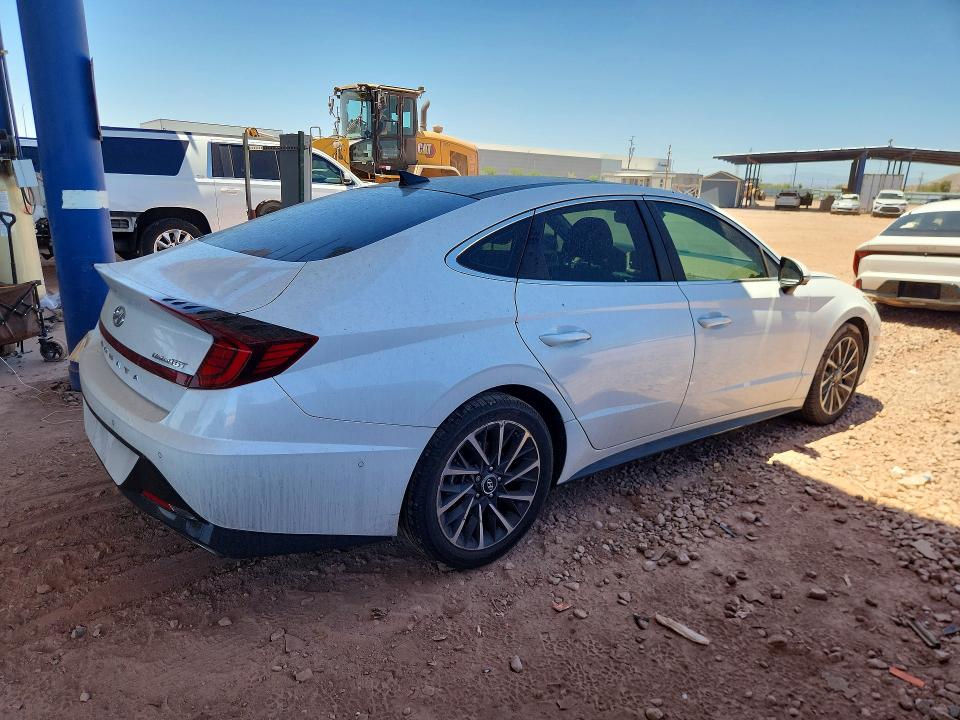 56506496 :رقم المزاد ، 5NPEH4J24MH123136 vin ، 2021 Hyundai Sonata مزاد بيع