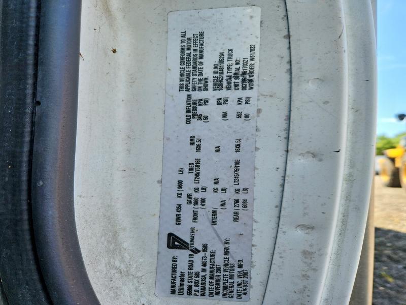 56851326 :رقم المزاد ، 1GBHG31K481105294 vin ، 2008 Chevrolet Express مزاد بيع