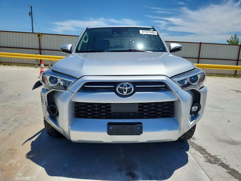 2022 Toyota 4runner მანქანა იყიდება აუქციონზე, vin: JTEFU5JR4N5266216, აუქციონის ნომერი: 55341446