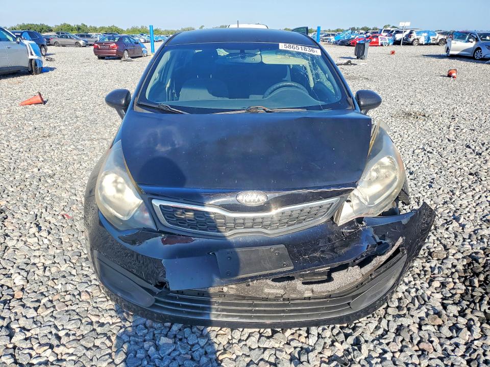 58651836 :رقم المزاد ، KNADN4A30C6075704 vin ، 2012 Kia Rio مزاد بيع