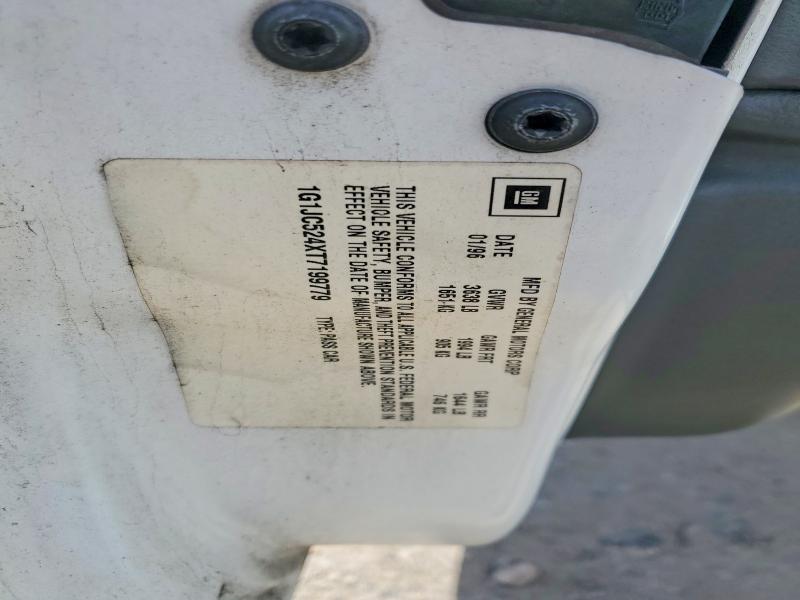 1996 Chevrolet Cavalier მანქანა იყიდება აუქციონზე, vin: 1G1JC524XT7199779, აუქციონის ნომერი: 54963166