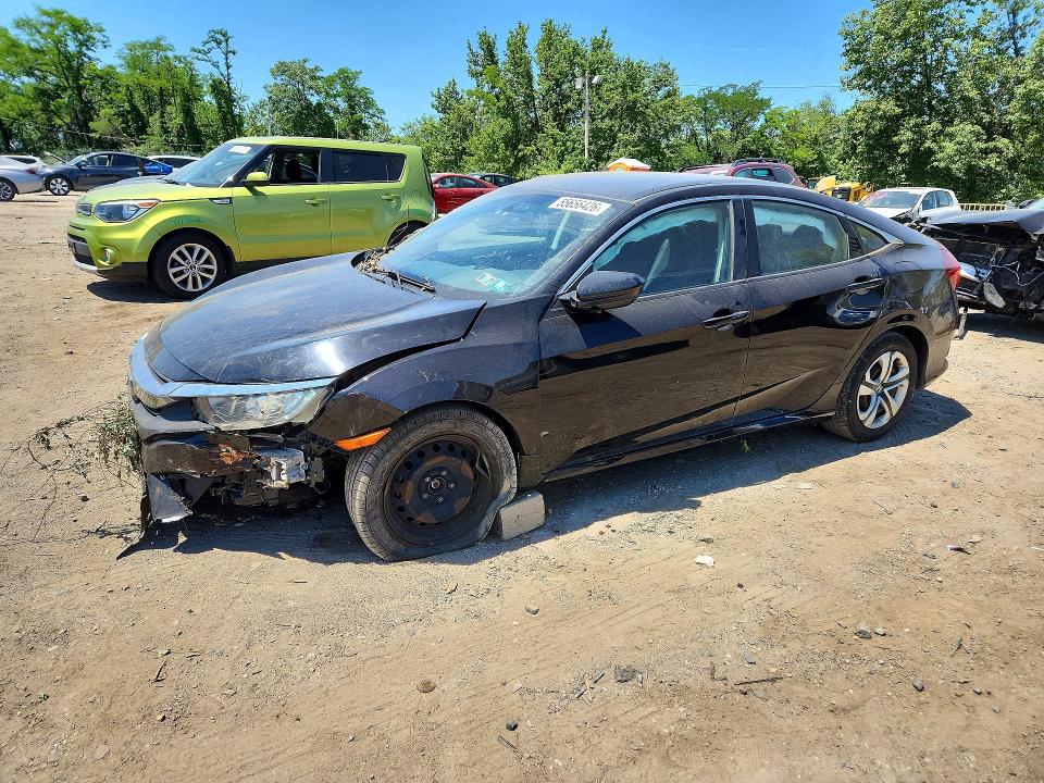 Auction sale of the 2018 Honda Civic, vin: 2HGFC2F56JH521366, lot number: 55656426