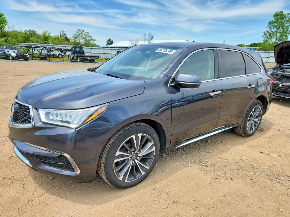 2020 Acura Mdx მანქანა იყიდება აუქციონზე, vin: 5J8YD4H57LL014044, აუქციონის ნომერი: 56303246