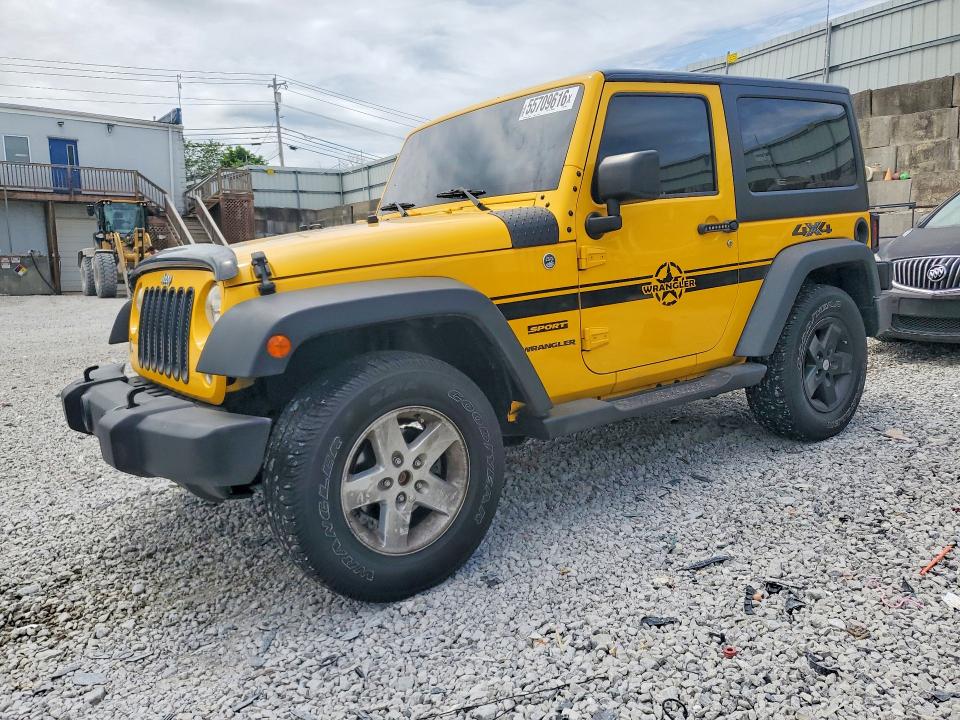 Auction sale of the 2015 Jeep Wrangler, vin: 1C4AJWAG4FL669976, lot number: 55709616