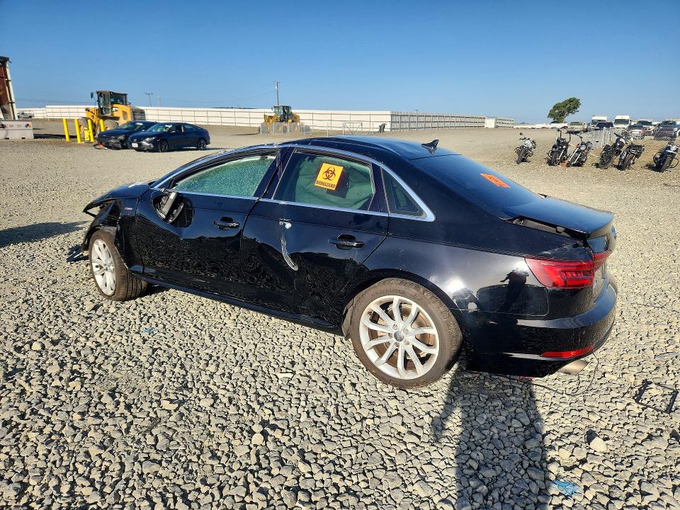 2018 Audi A4 მანქანა იყიდება აუქციონზე, vin: WAULMAF43JA047226, აუქციონის ნომერი: 56322236