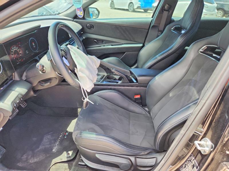 2022 Hyundai Elantra N მანქანა იყიდება აუქციონზე, vin: KMHLW4AK8NU001346, აუქციონის ნომერი: 57271336