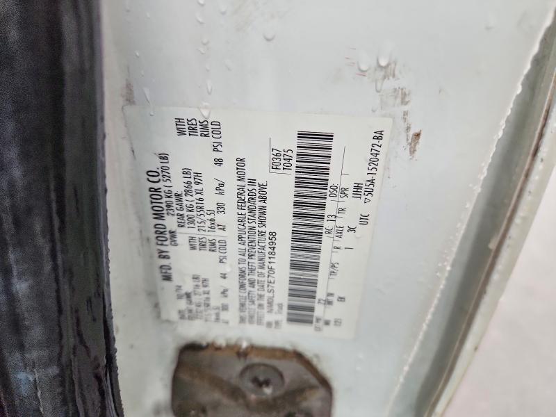 2015 Ford Transit Connect მანქანა იყიდება აუქციონზე, vin: NM0LS7E70F1184958, აუქციონის ნომერი: 57858836