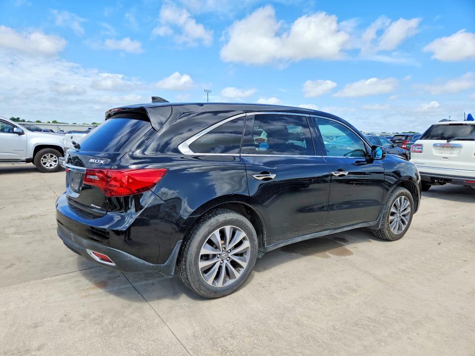 56891606 :رقم المزاد ، 5FRYD4H40FB026502 vin ، 2015 Acura Mdx مزاد بيع