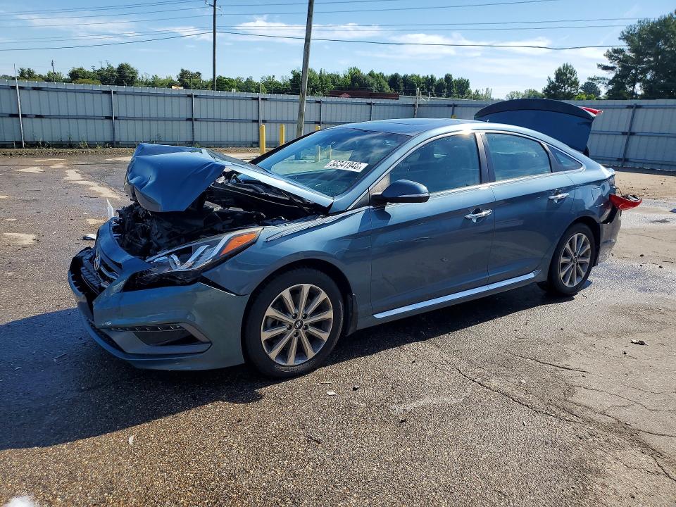 Auction sale of the 2017 Hyundai Sonata, vin: 5NPE34AF5HH521088, lot number: 56341946
