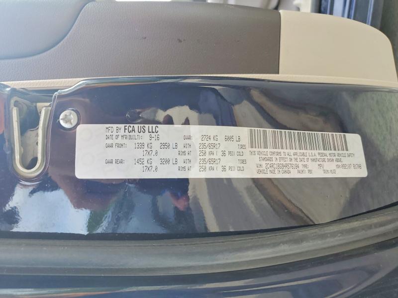Продаж на аукціоні авто 2017 Chrysler Pacifica, vin: 2C4RC1BG9HR576184, номер лоту: 55796986