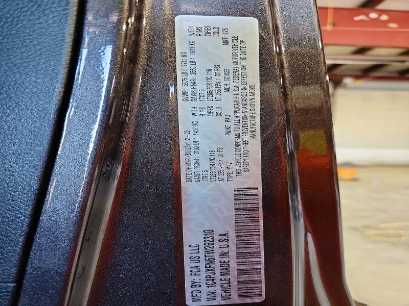 56021146 :رقم المزاد ، 1C4PJXFN6TW262310 vin ، 2026 Jeep Wrangler مزاد بيع
