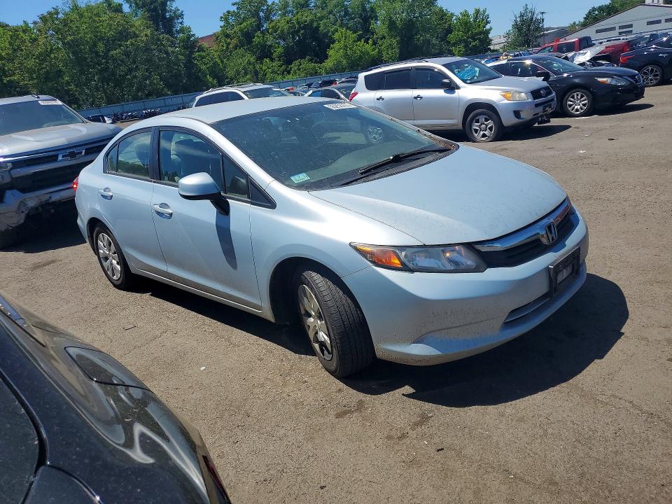 55253706 :رقم المزاد ، 2HGFB2F53CH564018 vin ، 2012 Honda Civic مزاد بيع