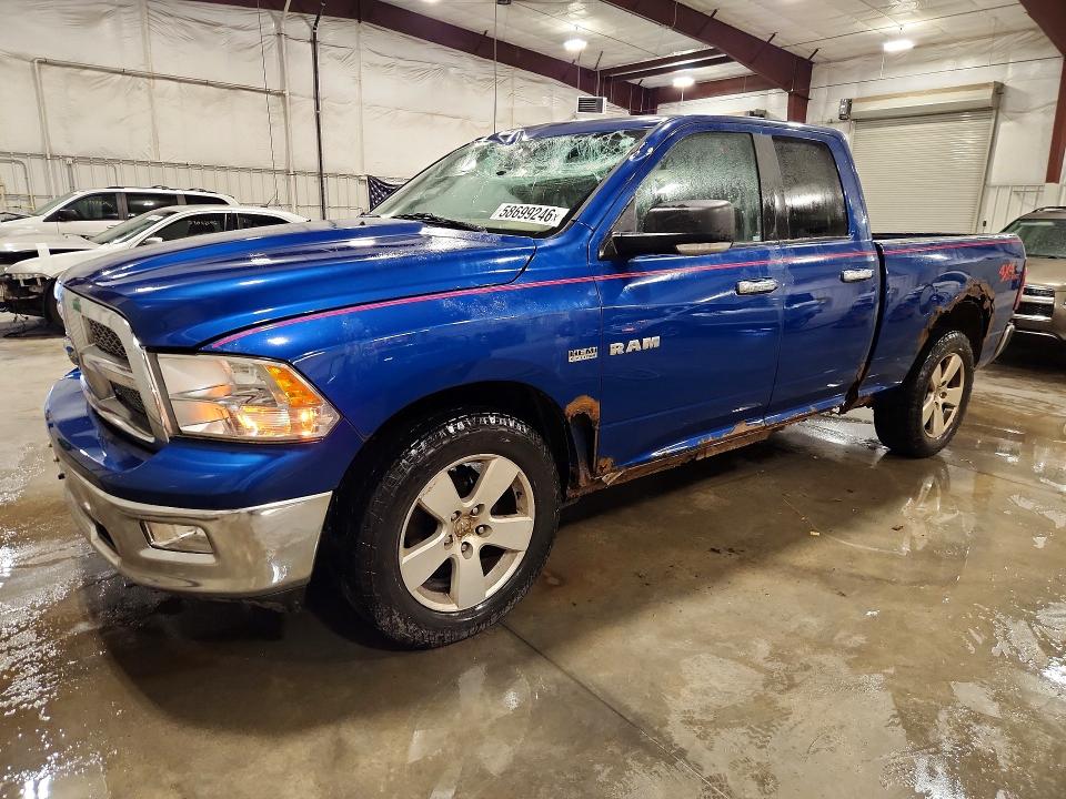 2010 Dodge Ram 1500 მანქანა იყიდება აუქციონზე, vin: 1D7RV1GT5AS239361, აუქციონის ნომერი: 58699246