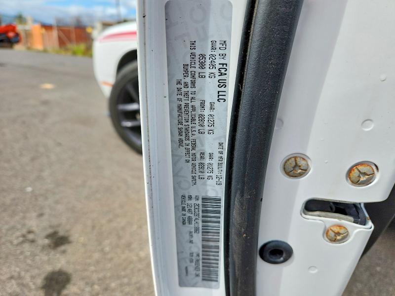 Auction sale of the 2020 Dodge Challenger, vin: 2C3CDZBT4LH118862, lot number: 58445366