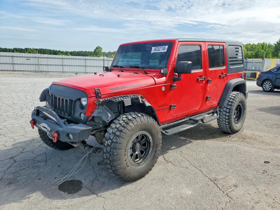 Продаж на аукціоні авто 2015 Jeep Wrangler Unlimited, vin: 1C4BJWDG3FL677289, номер лоту: 56352746