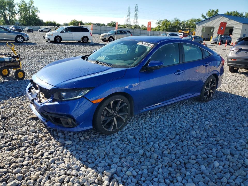 Aukcja sprzedaży 2020 Honda Civic, vin: 2HGFC2F8XLH527698, numer aukcji: 57995566