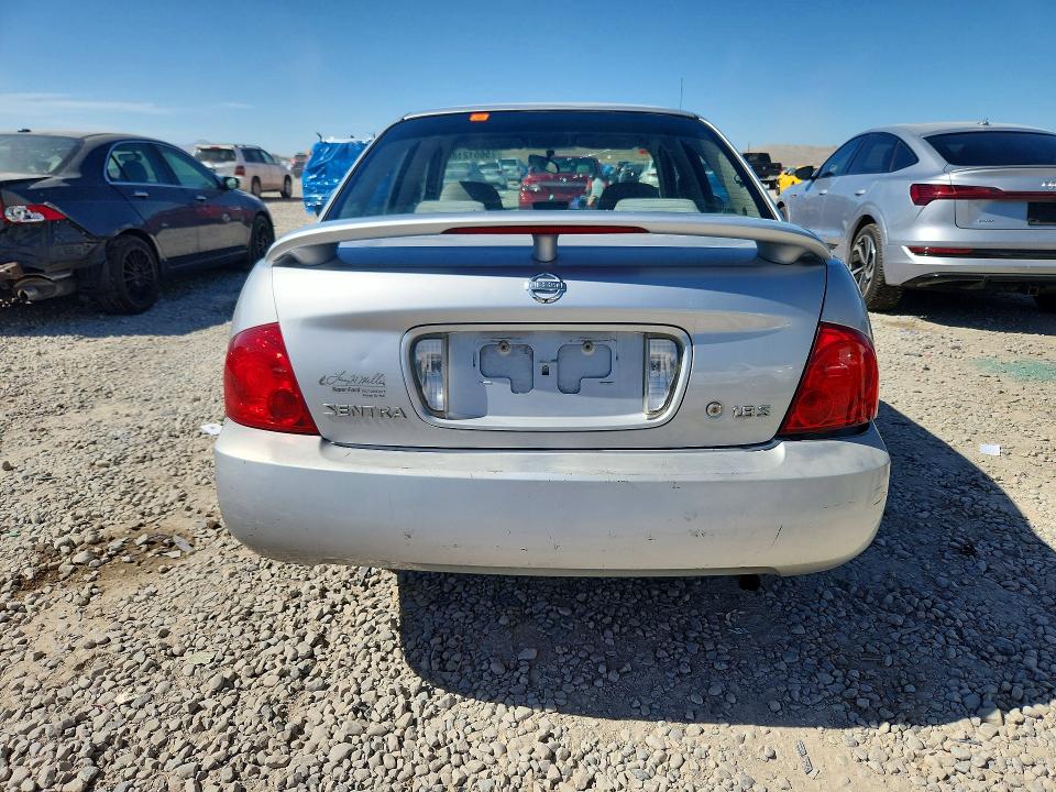 2006 Nissan Sentra მანქანა იყიდება აუქციონზე, vin: 3N1CB51D06L599907, აუქციონის ნომერი: 56512186