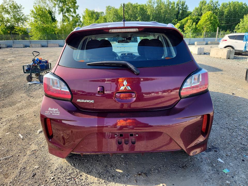 2022 Mitsubishi Mirage მანქანა იყიდება აუქციონზე, vin: ML32AUHJ4NH003330, აუქციონის ნომერი: 58752876