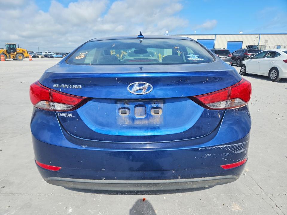 2016 Hyundai Elantra მანქანა იყიდება აუქციონზე, vin: 5NPDH4AE6GH753895, აუქციონის ნომერი: 56846486