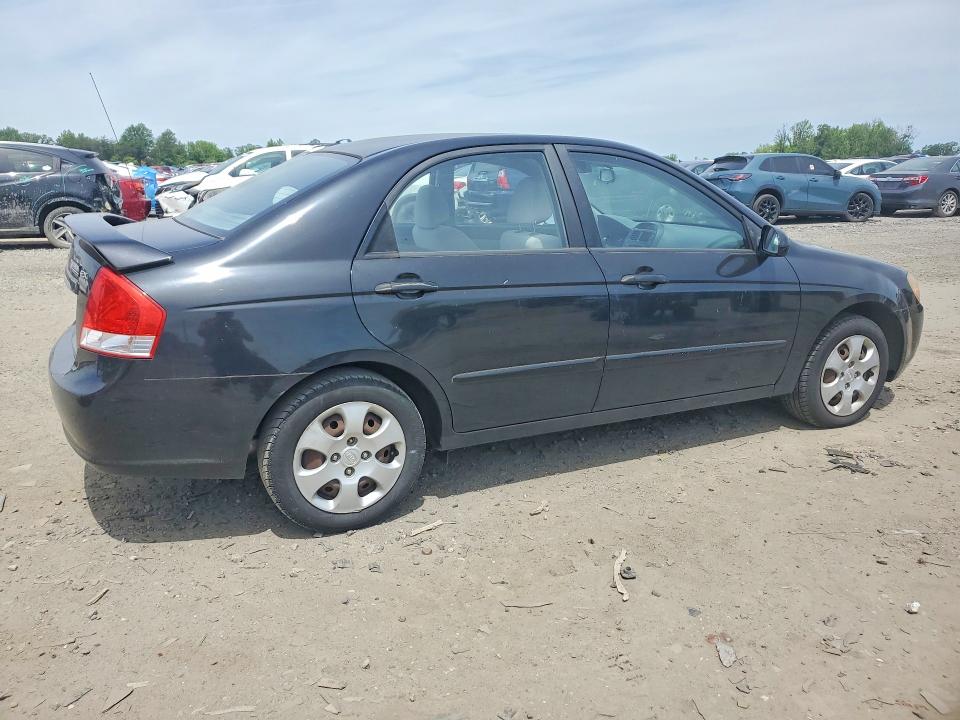 2009 Kia Spectra მანქანა იყიდება აუქციონზე, vin: KNAFE222995619022, აუქციონის ნომერი: 55742726