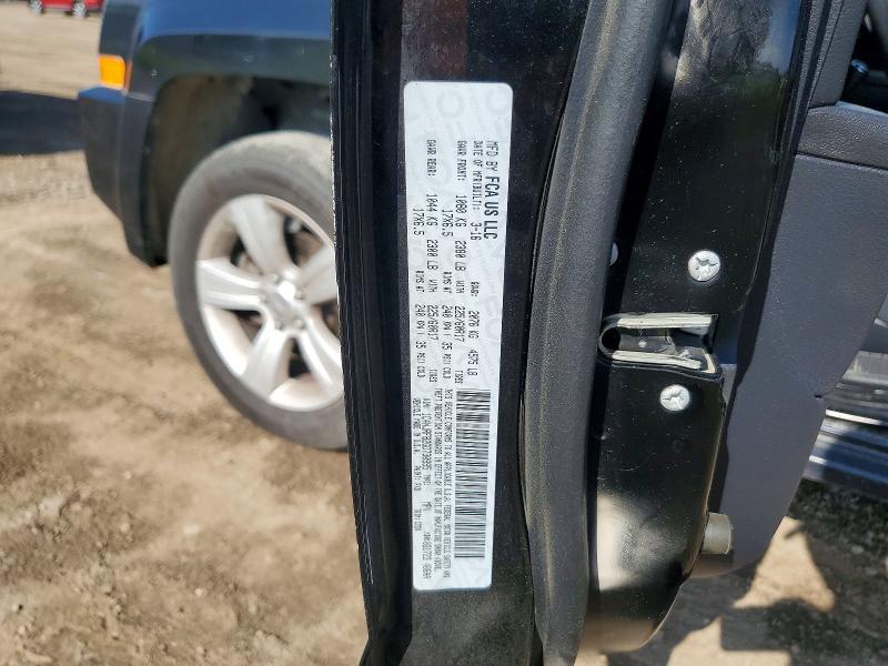 Продаж на аукціоні авто 2016 Jeep Patriot, vin: 1C4NJRFB2GD730995, номер лоту: 56626806