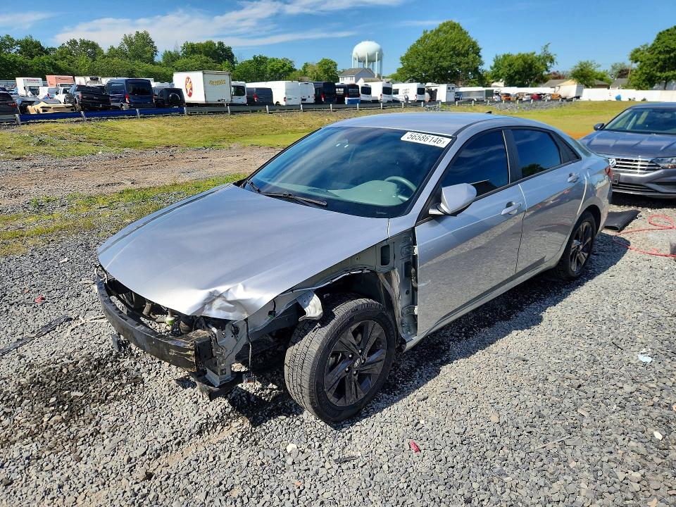 56586146 :رقم المزاد ، 5NPLS4AG9NH074473 vin ، 2022 Hyundai Elantra مزاد بيع