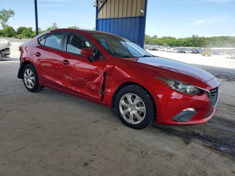 56167056 :رقم المزاد ، 3MZBM1U75FM225737 vin ، 2015 Mazda 3 مزاد بيع