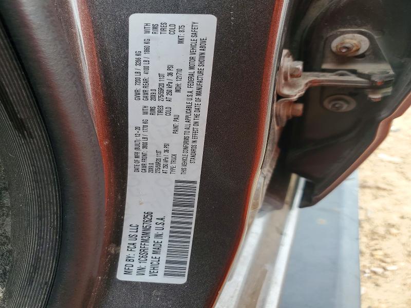Aukcja sprzedaży 2021 Ram 1500, vin: 1C6SRFFM3MN576256, numer aukcji: 57599426